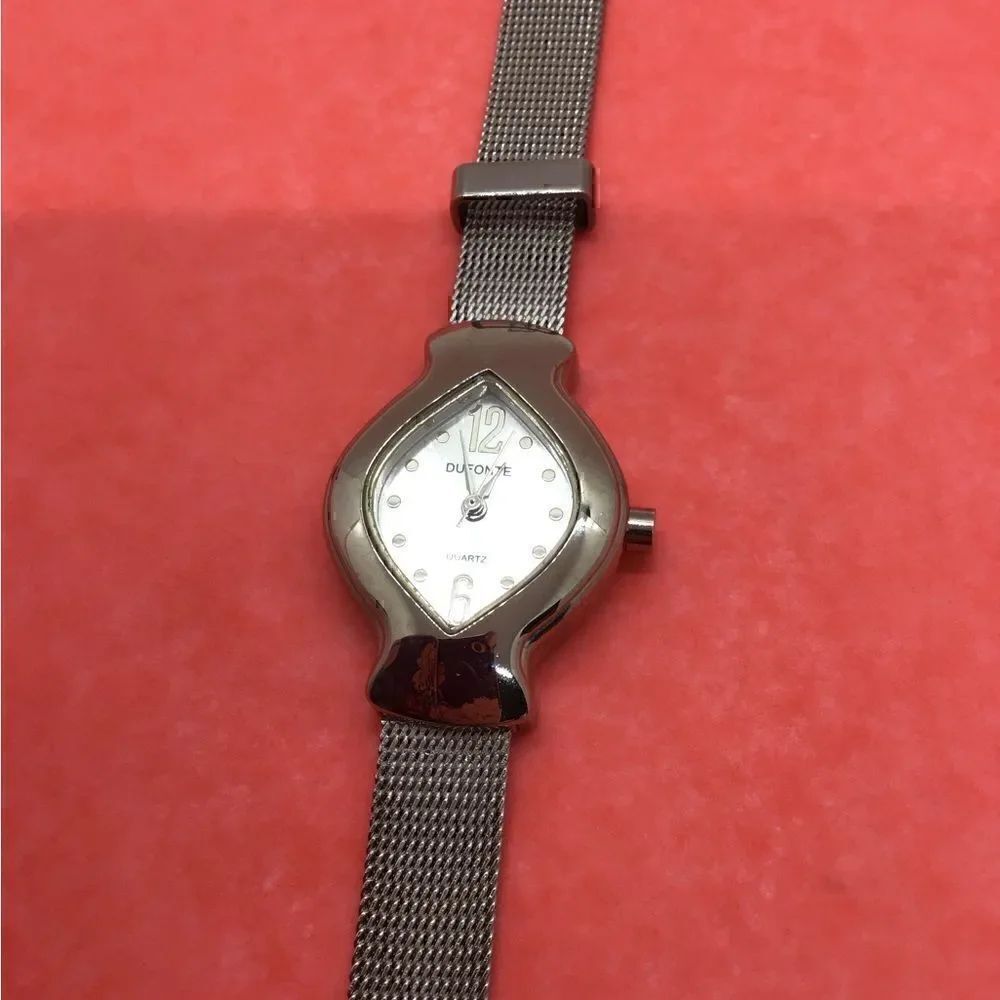 Vintage Dufonte Silver Tone Watch